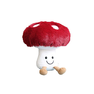 8'' Cute Mushroom Plush Kawaii Doll Mushroom Plushie Stuffed Animals Kids Gift