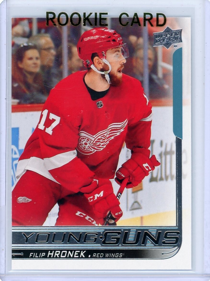 2018-19 Upper Deck Young Guns FILIP HRONEK No. 214!