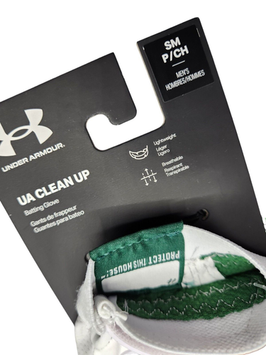 Under Armour Mens UA Clean Up Baseball Softball Adult Batting Gloves Sz Small - Picture 7 of 7