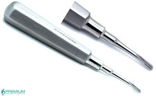 Ascensore Dentale Punta Curva 3mm Radice Lussante Strumenti Chirurgici