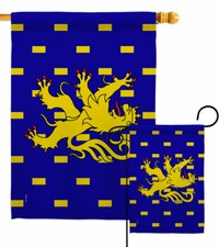 Franche Comté Garden Flag Regional France Regions Decorative Yard House Banner
