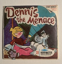 View-Master DENNIS THE MENACE - B539 - 3 Reel Set Booklet V3