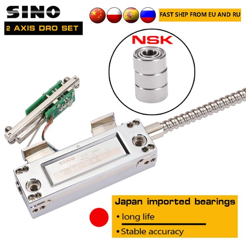 SINO Optical Grating Ruler DRO Linear Scale For Turning Lathe Milling KA-300 5um - Picture 3 of 12