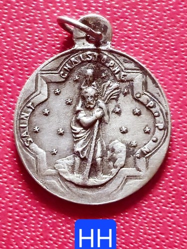 Médaille En Argent – Ascension De La Vierge – 30x19.5 Mm – 1895 – France