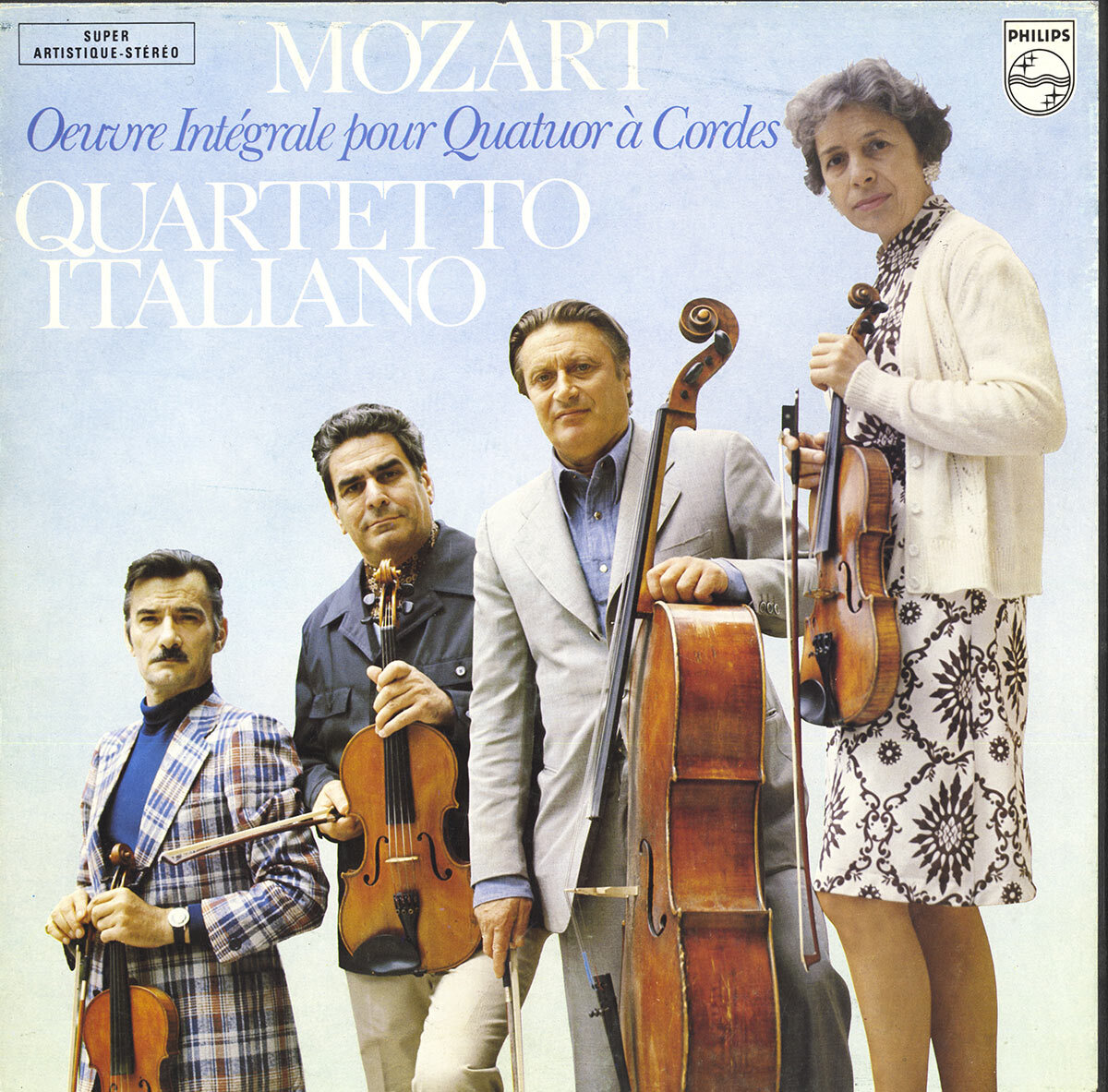 9LP Box MOZART String Quartets (complete) QUARTETTO ITALIANO