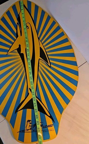Vintage 2004 Skim Lizard Water Board - Shark Design - Picture 5 of 6