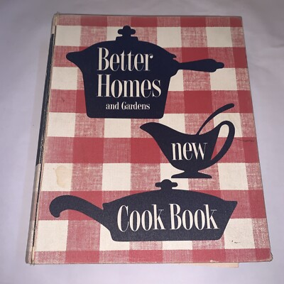 Better Homes and Gardens New Cookbook First Edition 2nd Printing Cook Book 1953