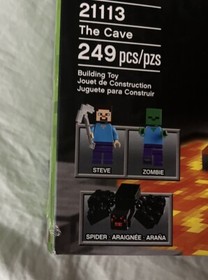 2014 Lego Minecraft 21113 - The Cave - Brand New - Factory Sealed - Retired