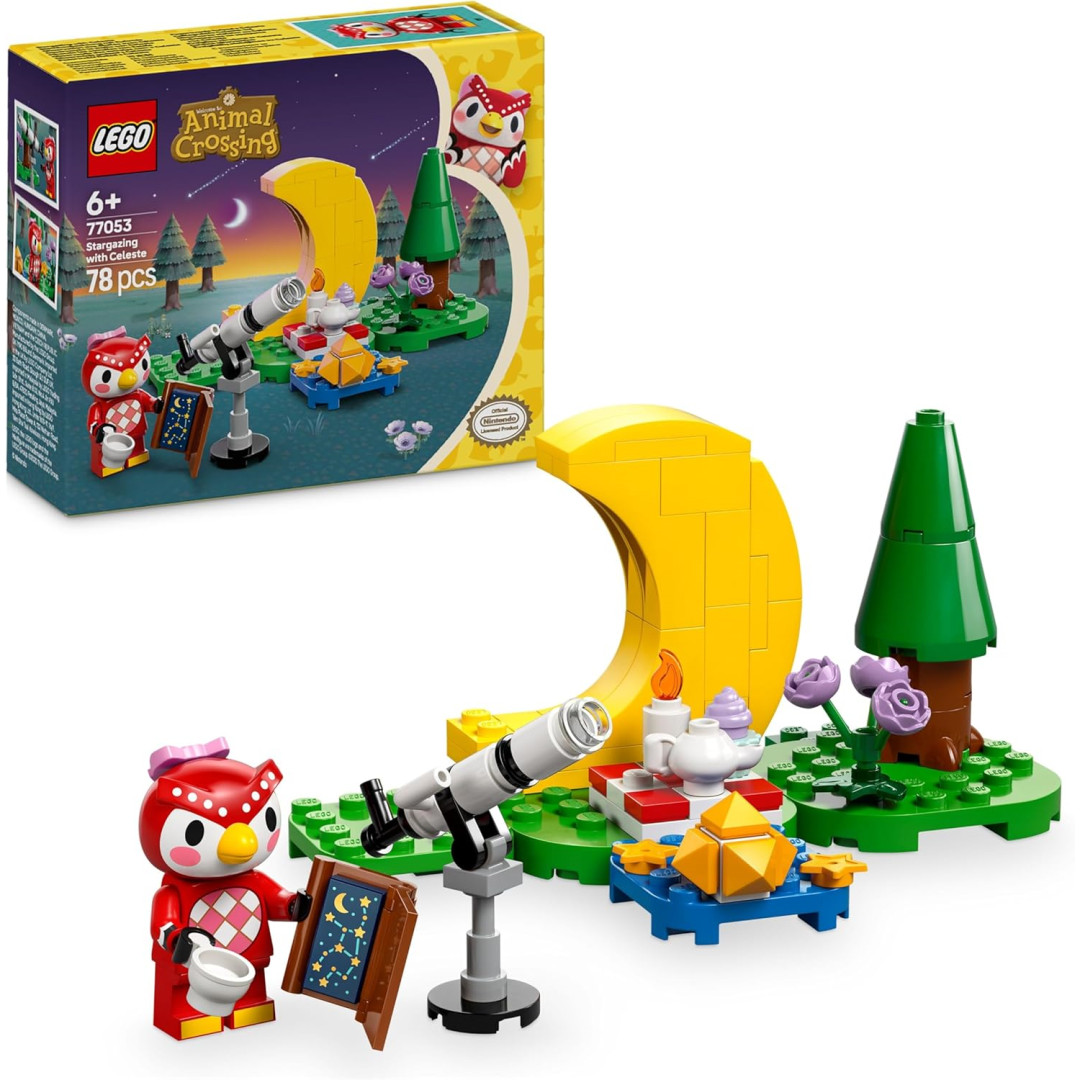 Lego Animal Crossing Stargazing With Celeste 77053, Sports Direct - Image 4