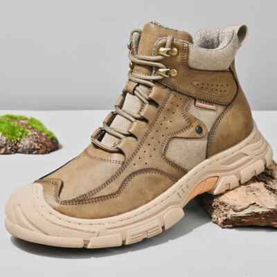 Men's Winter Warm Shoes Plush Sneakers Non-slip Outdoor Motorcycle Casual Shoes