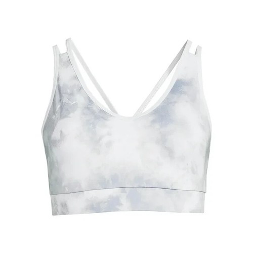 Avia Women's Core Sports Bra Cups Removable Strappy Design - Dopple Dye Sz.M - 第 3/13 張圖片