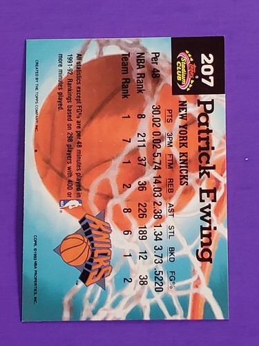 1992-93 TOPPS STADIUM CLUB BASKETBALL CARDS YOU PICK 50% OFF 2 or more - Picture 327 of 381