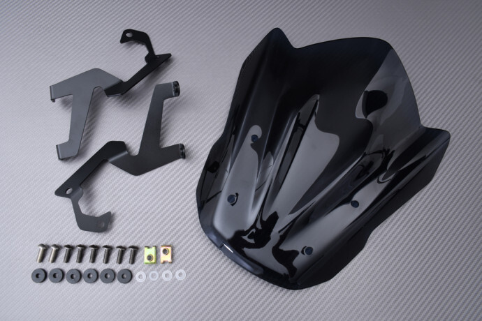 Bulle double courbure Suzuki GSX-S 125 finition fumée Premium