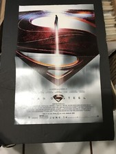 Man of Steel Movie POSTER 11x17 Inch Henry Cavill, Amy Adams, New Folded