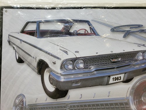 Sign Of The Times Ford Galaxie 500 Metal 15 x12 Photo Wall Art Speed Shop - Picture 3 of 7