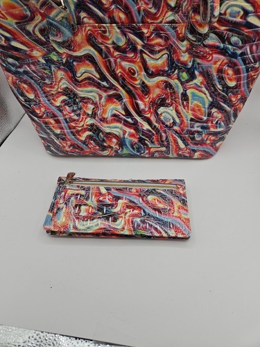Brahmin Medium Asher Tote Desire Melbourne Leather And Wallet - Picture 6 of 9