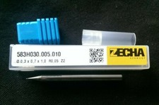 ZECHA Ø0,3 x 0,7 x 1,0 R0,05 Z2 583H030.005.010 TORUSFRÄSER RADIENFRÄSER Fräser