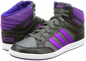 purple adidas shoes high tops