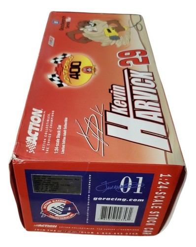 Kevin Harvick #29 Looney Tunes Monte Carlo 400 1:24 Diecast Taz Race Car Nascar - Picture 4 of 14