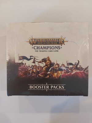 warhammer age of sigmar booster box Champions Booster Pastime Sports & Games step onto the battlefield to annihilate your opponent and gain control over the realms of mortals Warhammer TCG Age of Sigmar
