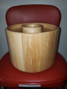 dansk wooden ice bucket