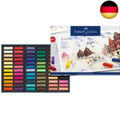 Faber-Castell 128272 - Softpastellkreide STUDIO QUALITY mini, 72er Etui