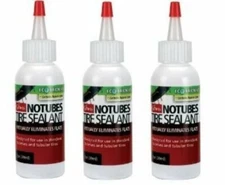 3 Bottles Stan's No Tubes Tire Sealant 2 oz Bottle Tubeless Tire Sealant