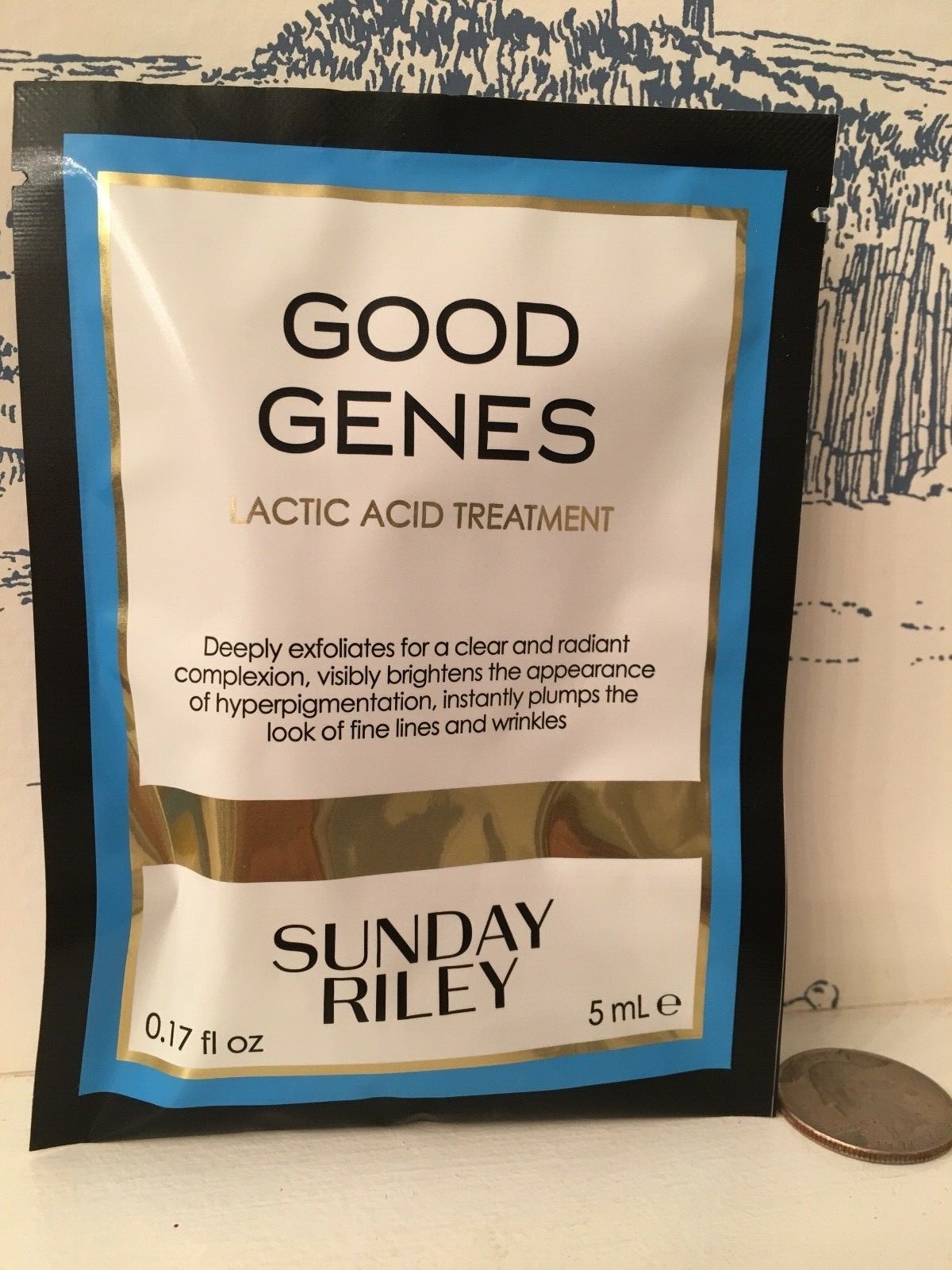 SUNDAY RILEYGOOD GENES AllIn1 Lactic Acid Treatment Deluxe Sample5ml/0.17oz eBay