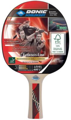Donic-Schildkröt Tischtennisschläger Legends 600 | Racket Tischtennis Schläger