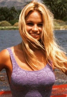 pamela anderson purple dress Pamela Anderson looks chic in purple gown at Naked Gun premiere