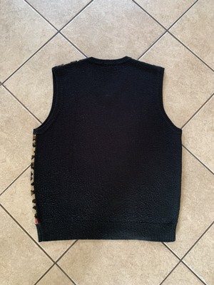 Supreme Leopard Sweater Vest SS16 Size 