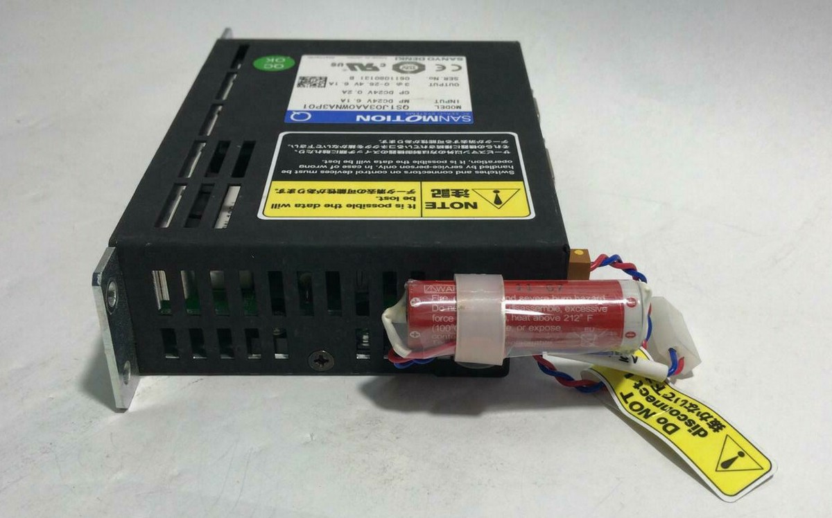 ✓ Sanyo Denki QS1J03AA0WNA3P01 AC Servo Motor Driver SANMOTION Q
