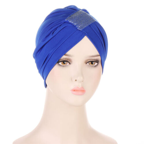 Muslim Women Turban Hijab Hair Loss Bonnet Chemo Cap Hat Beanie Wrap Head Cover - Bild 6 von 27