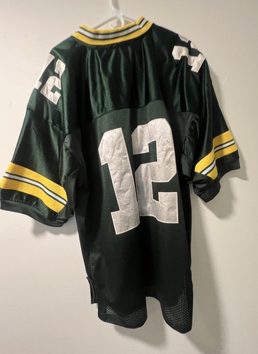 Camiseta verde local XL de los Green Bay Packers #12 de la NFL retroceso - Imagen 10 de 21