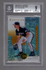 1998 PINNACLE CERTIFIED MIRROR GOLD ROOKIE #102 TODD HELTON BGS 9 MINT 3 9.5 GEM