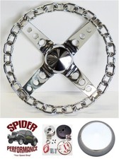 1960-1973 Volkswagen Steering Wheel 11 Chrome Chain