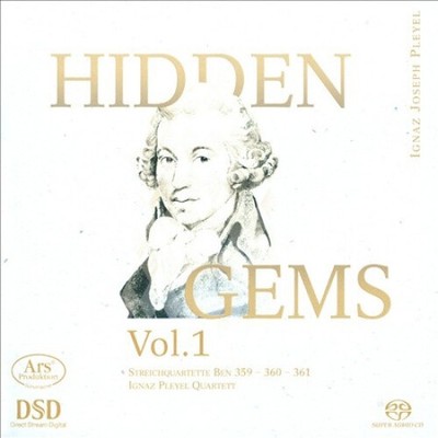 Pleyel: 3 Streichquartette, Hidden Gems, Vol. 1 [Audio CD]