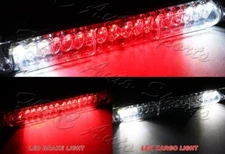 For 97-99 Ford F-250/00-05 Excursion Chrome 18-LED Third 3RD Brake Stop Light