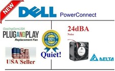 1x Quiet Delta Fan Dell PowerConnect 2748 3424 3448 5424 5448 5524/48 6224 6248