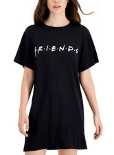 Love Tribe Juniors' Friends Short-Sleeve Tunic Dress Size XS