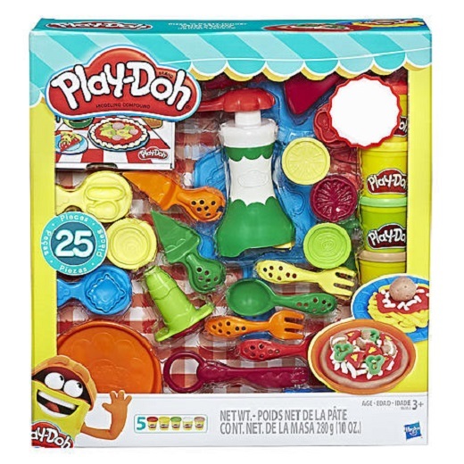 barbie play doh pizza