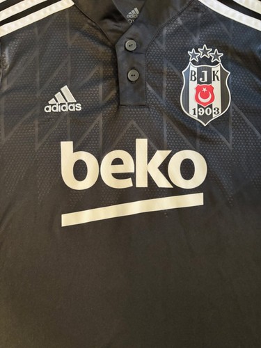 Beşiktaş J.K. Kit 2021/22 - Adidas - Youth Large (11/12) Black - Away Jersey - Picture 2 of 14
