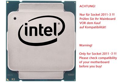Intel Core i7-5820K (6x 3.33GHz) SR20S CPU Prozessor Sockel 2011-3 (#574)