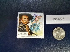 George Armstrong Custer Officer 2015 Sierra Leone Stamp
