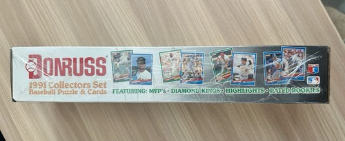 Donruss 1991 Collectors Set Baseball Puzzle & Cards New. Bonus Studio By Leaf - Picture 2 of 2