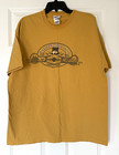 2007 Harley Davidson Anaheim Fullerton T Shirt XL California Mustard Gold Y2K