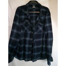 Colorado Clothing Men's Plaid Flannel Long Sleeve Shacket Jacket Shirt XL