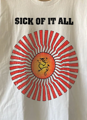 Sick Of It All Promo T-Shirt White S | eBay