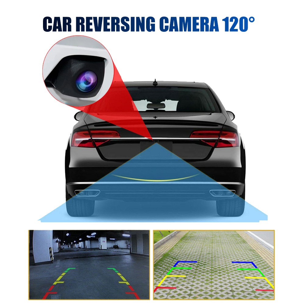 12 LED Rear View Parking Camera Reverse Camera Car Waterproof Night Vision - Image 5
