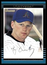 Lyle Overbay 2002 Bowman #413 Diamondbacks MLB READ FREE SHIPPING AutographDen
